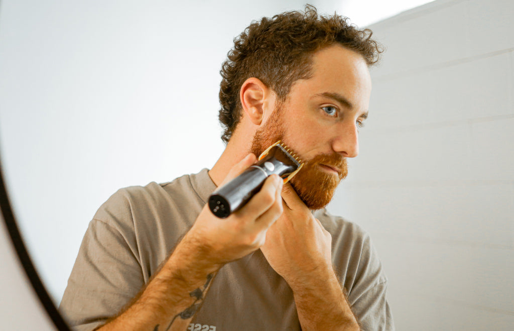 How To Trim Beard Without Making a Mess (or Clogging Drain)